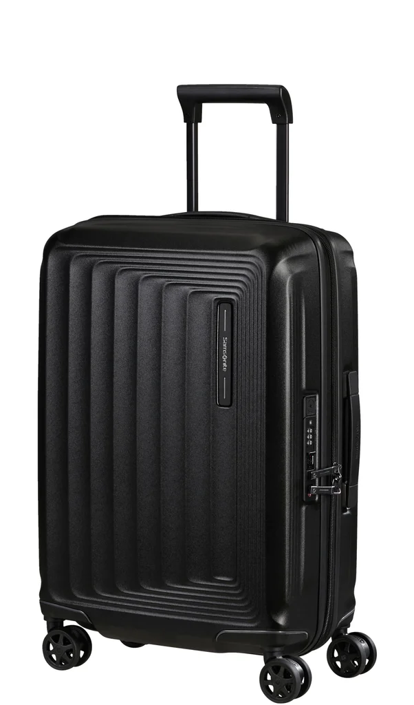 Hovedproduktbilde for Matt Graphite Samsonite Nuon Utvidbar Koffert med 4 Hjul 55 cm