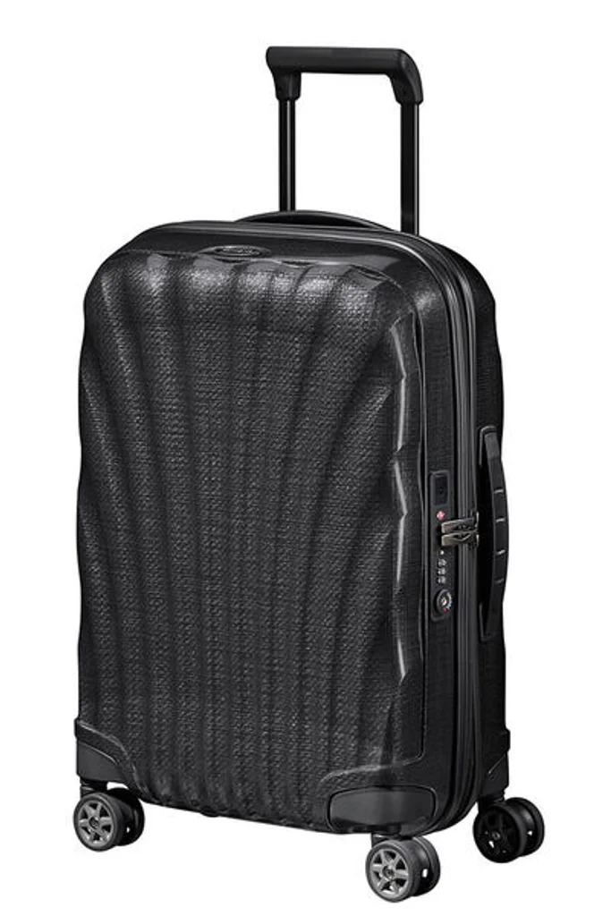 Hovedproduktbilde for Black Samsonite C-Lite Utvidbar Koffert med 4 Hjul 55 cm