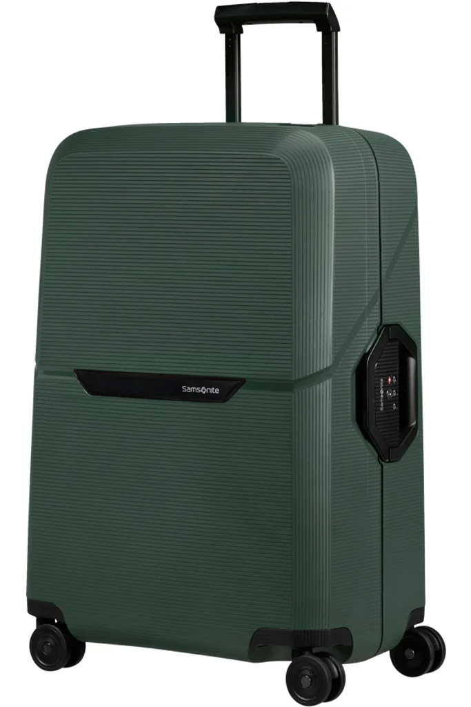 Hovedproduktbilde for Forest Green (S) Samsonite Magnum Eco Koffert med 4 Hjul 69 cm