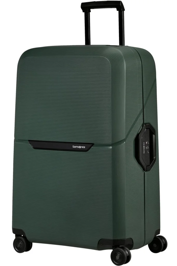 Hovedproduktbilde for Forest Green (S) Samsonite Magnum Eco Koffert med 4 Hjul 75 cm