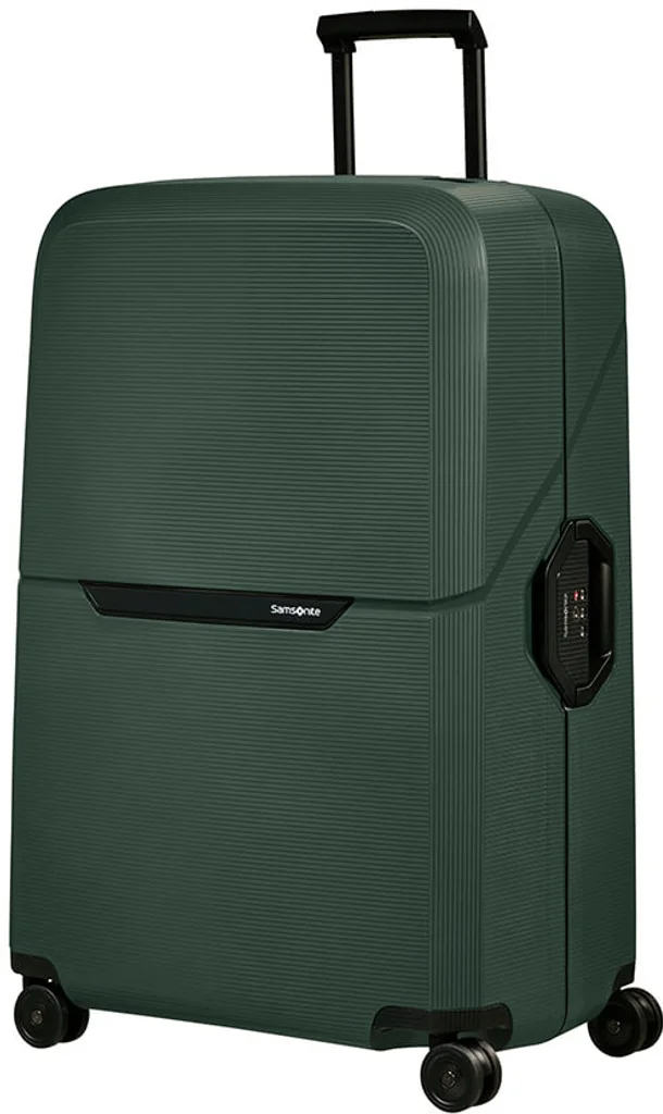 Hovedproduktbilde for Forest Green (S) Samsonite Magnum Eco Koffert med 4 Hjul 81 cm
