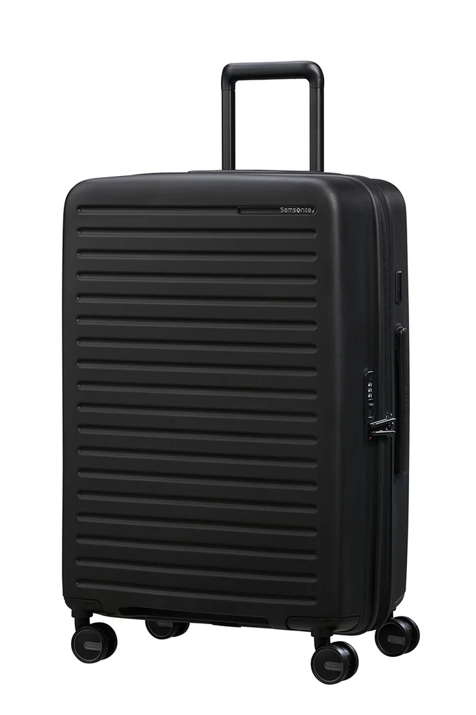 Hovedproduktbilde for Black Samsonite Restackd 68 cm Utvidbar Koffert med Pakkekuber