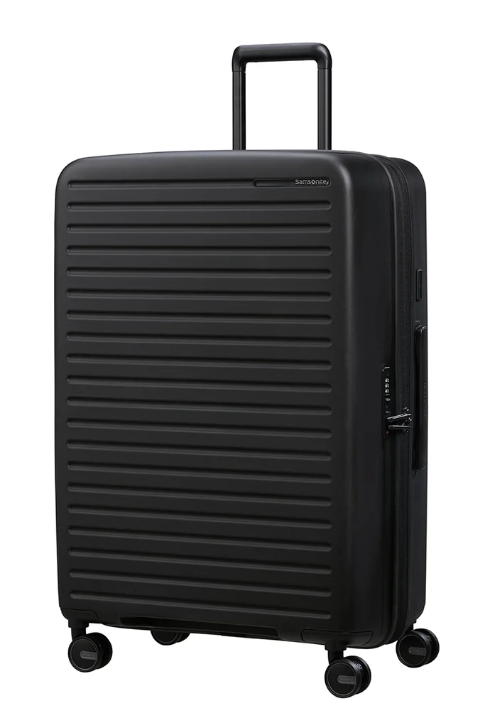 Hovedproduktbilde for Black Samsonite Restackd 75 cm Utvidbar Koffert med Pakkekuber