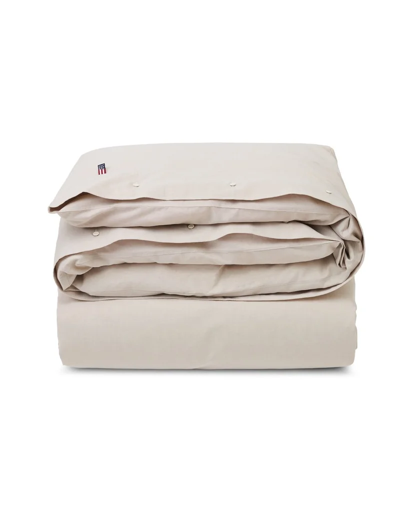 Hovedproduktbilde for Beige Lexington Pin Point Bomull Dynetrekk