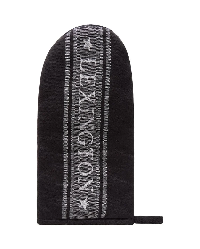 Hovedproduktbilde for Black/White Lexington Icons Økologisk Bomull Grytevott