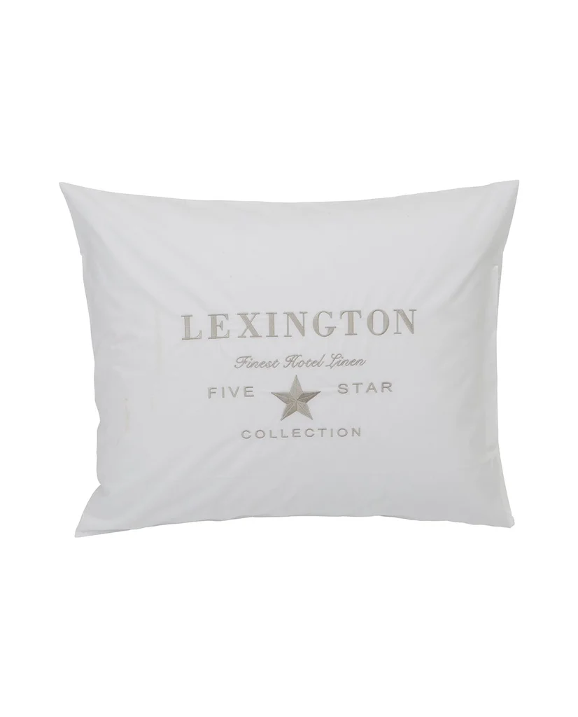 Hovedproduktbilde for White/Beige Lexington Hotel Brodert Putetrekk