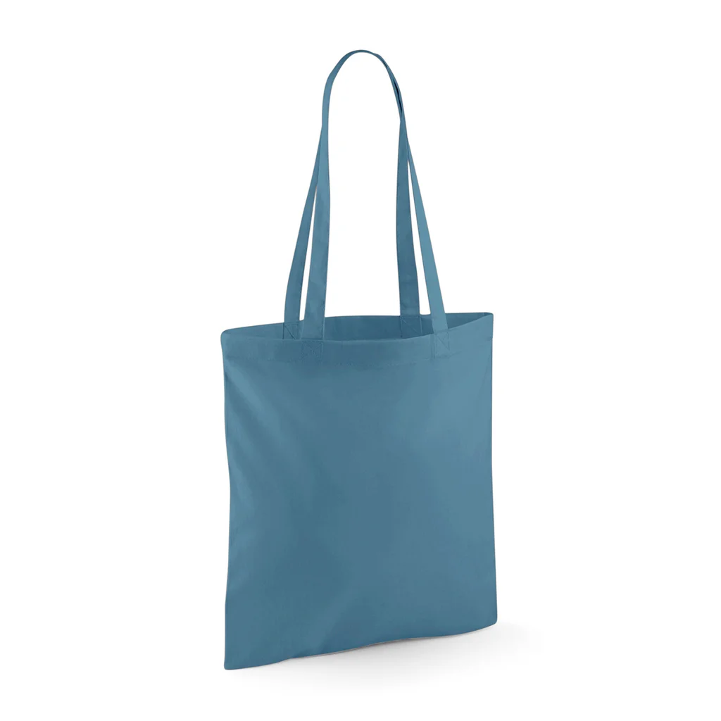 Hovedproduktbilde for Airforce Blue Westford Mill Bag For Life 140 g/m2 Bomull 10L Handlenett
