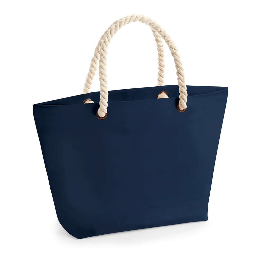 Hovedproduktbilde for French Navy Westford Mill Nautical Beach 407 g/m2 Canvas 22L Strandveske