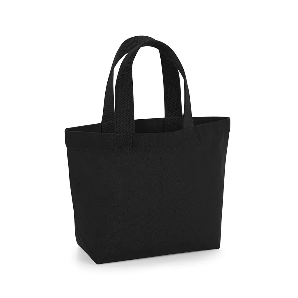 Hovedproduktbilde for Black Westford Mill Marina Mini EarthAware® 340 g/m2 Økologisk Bomullskanvas 4L Handlenett