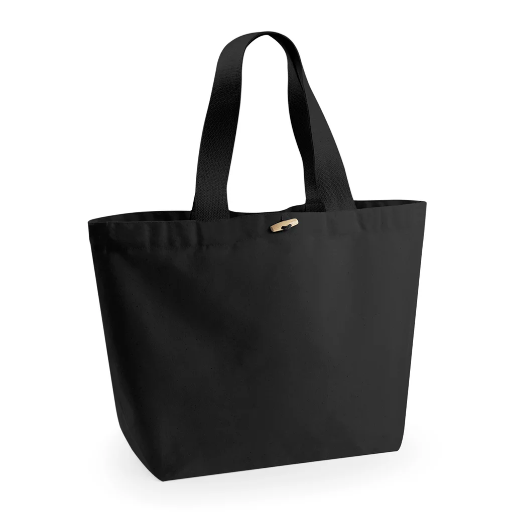 Hovedproduktbilde for Black Westford Mill Marina XL EarthAware® 340 g/m2 Økologisk Bomullskanvas 30L Shoppingbag