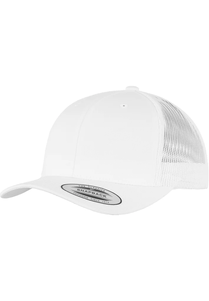 Hovedproduktbilde for Hvit Flexfit Retro Trucker Caps