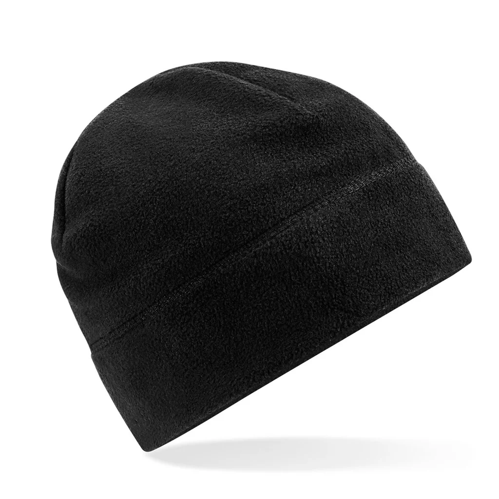 Hovedproduktbilde for Black Beechfield Resirkulert Fleece Lue