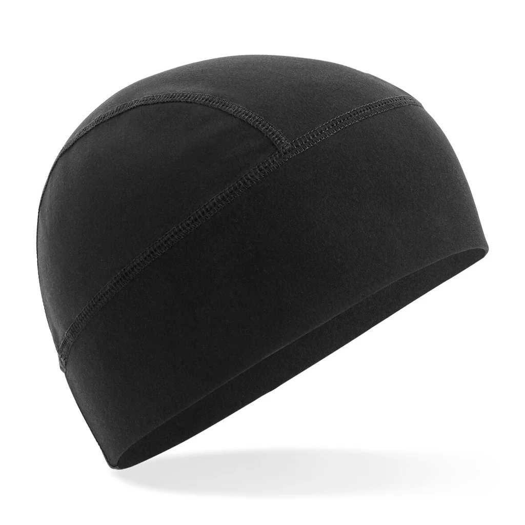 Hovedproduktbilde for Black Beechfield Softshell Sports Tech Beanie