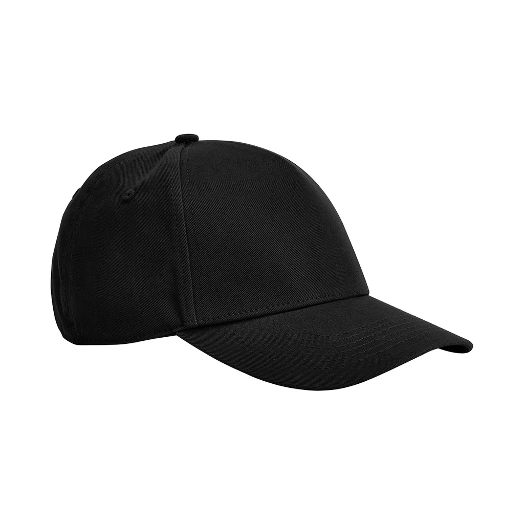 Hovedproduktbilde for Black Beechfield Earthaware Classic Økologisk Bomull Caps