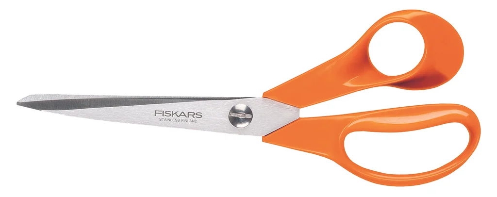 Hovedproduktbilde for Orange Fiskars Classic Universalsaks