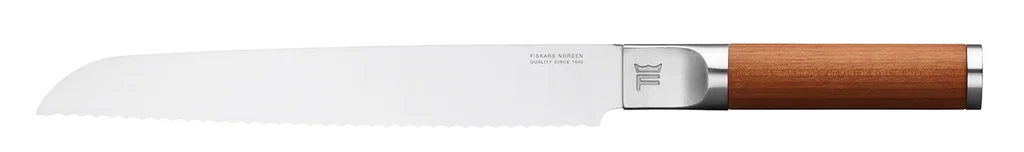 Hovedproduktbilde for Brun Fiskars Norden 22cm Stål Brødkniv