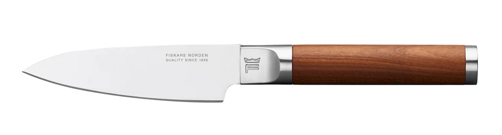 Hovedproduktbilde for Brun Fiskars Norden 10cm Stål Grønnsakskniv