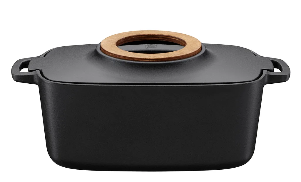 Hovedproduktbilde for Sort Fiskars Norden 5L Oval Støpejernsgryte
