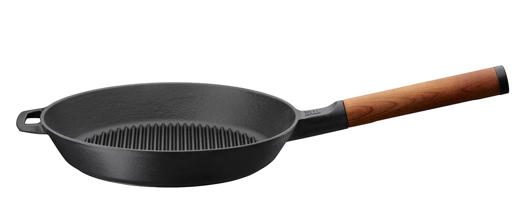 Hovedproduktbilde for Sort Fiskars Norden 26cm Grill Støpejernspanne