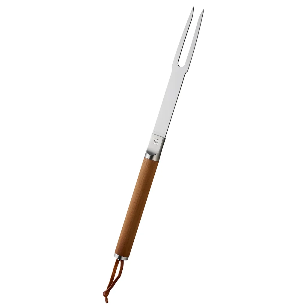 Hovedproduktbilde for Brun Fiskars Norden Grill Chef Bjørk og Rustfritt Stål Grillgaffel