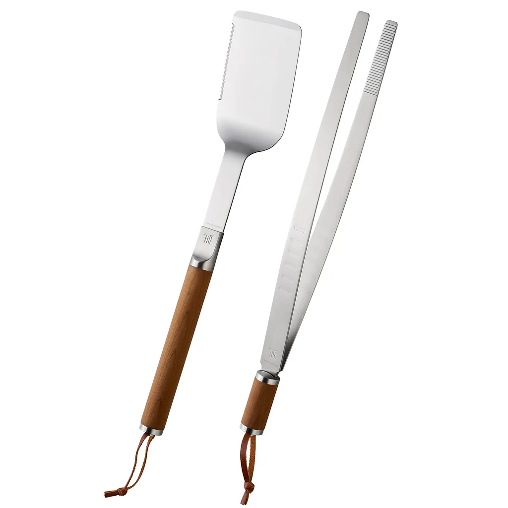 Hovedproduktbilde for Brun Fiskars Norden Rustfritt Stål Grillsett