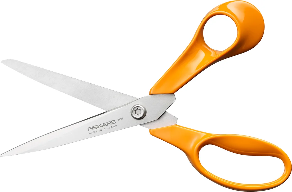 Hovedproduktbilde for Orange Fiskars Classic Universalsaks