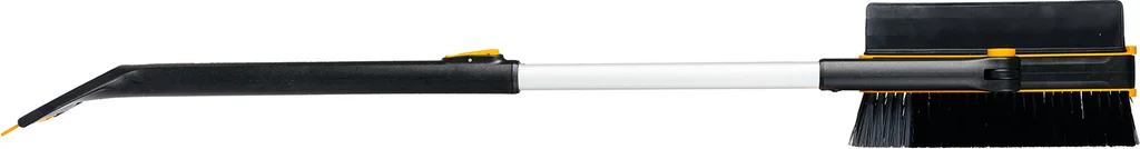 Hovedproduktbilde for Sort Fiskars X-series Kost og Isskrape med Teleskop og Roterende Hode