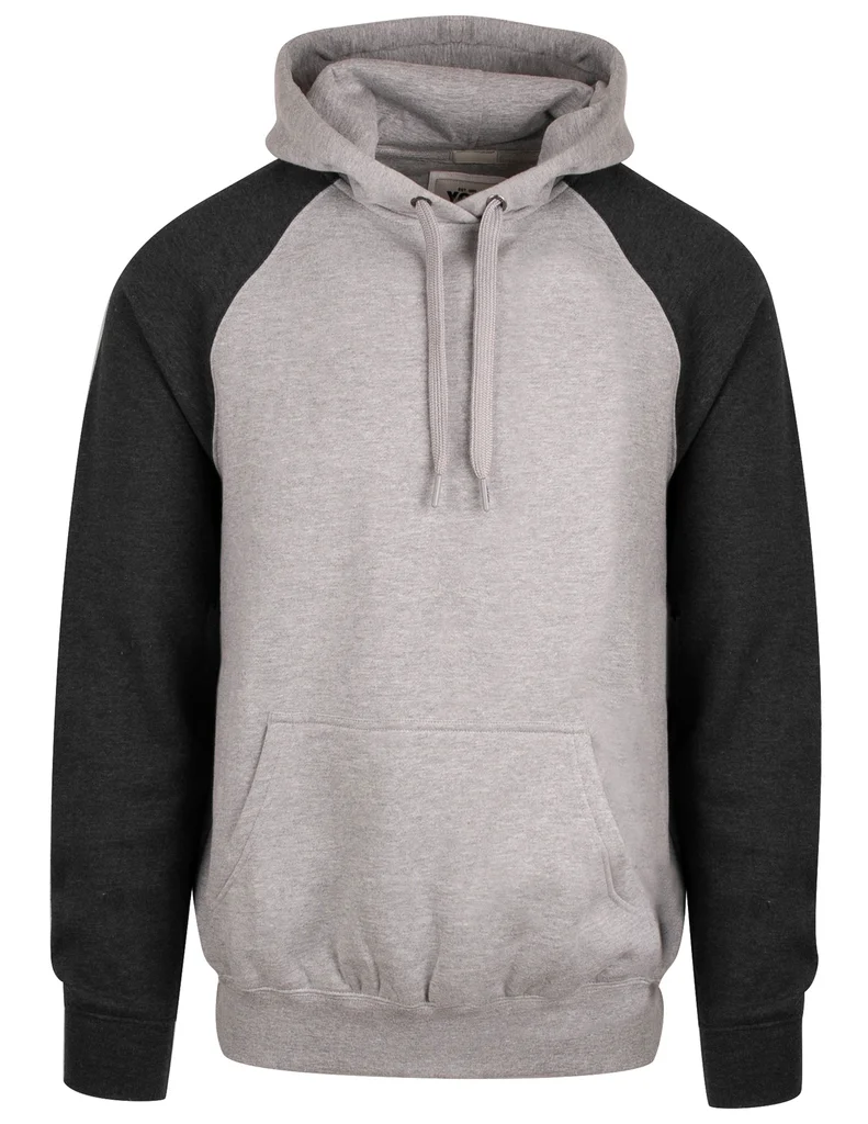 Hovedproduktbilde for Gråmelert/Koksmelert You Harlem Raglan Hettegenser