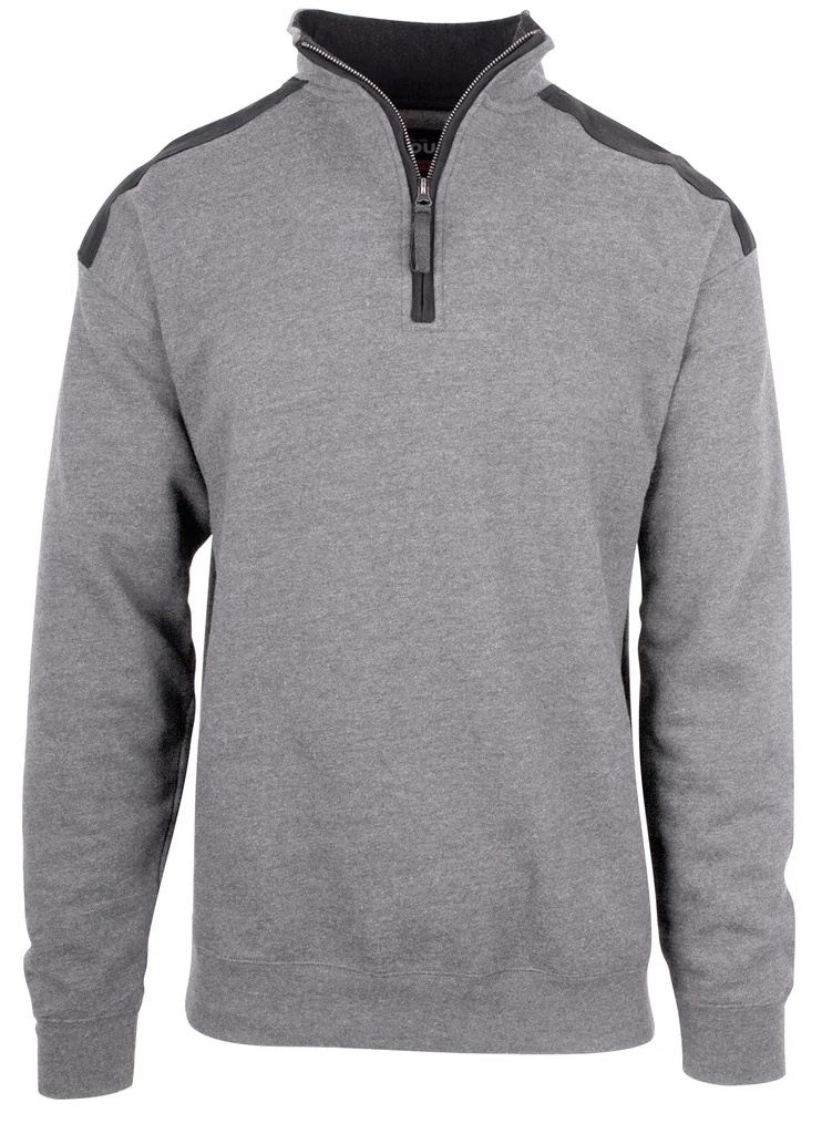 Hovedproduktbilde for Gråmelert/Koks You Valdez Half-Zip Genser