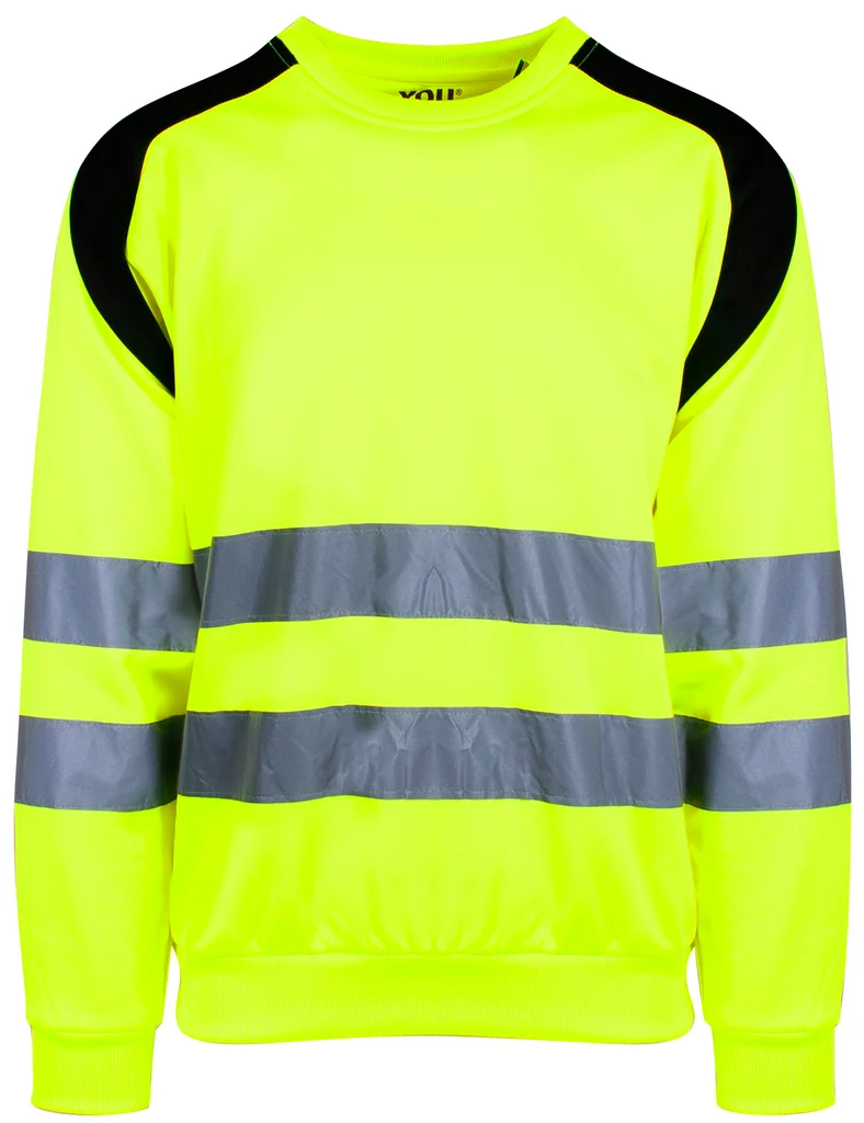 Hovedproduktbilde for Safety Gul You Århus Sweatshirt med Refleks