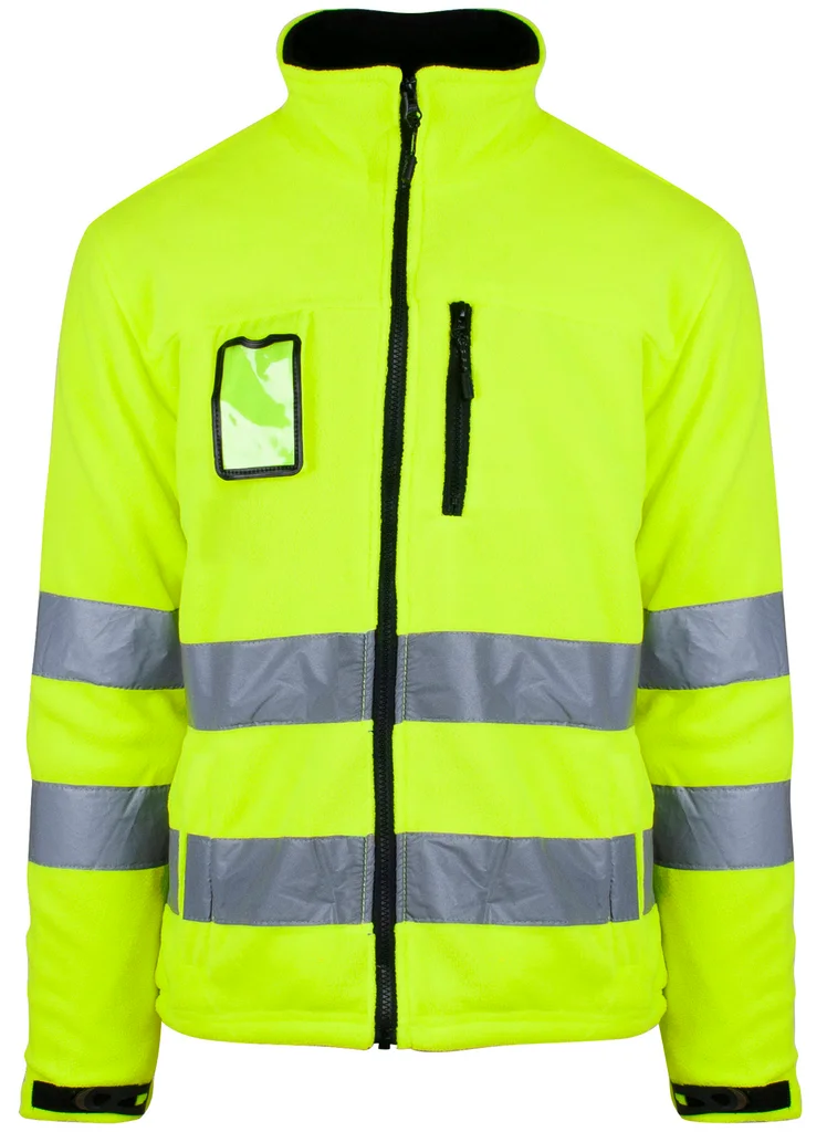 Hovedproduktbilde for Safety Gul You Randers Refleks Fleecejakke