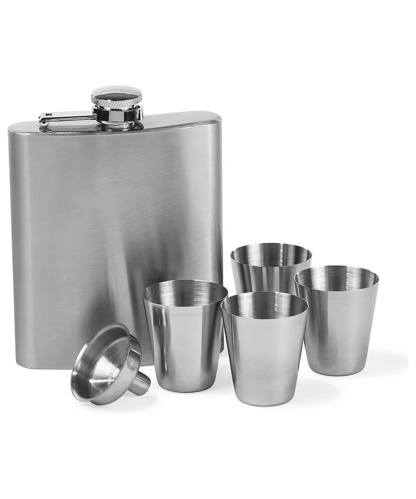 Hovedproduktbilde for Stål Funktion Rustfritt Stål 200 ml 6 deler Lommelerkesett