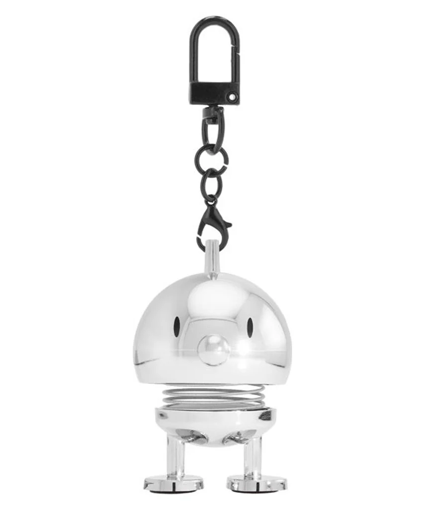 Hovedproduktbilde for Chrome Hoptimist Bag Charm Mini Bumble Chrome