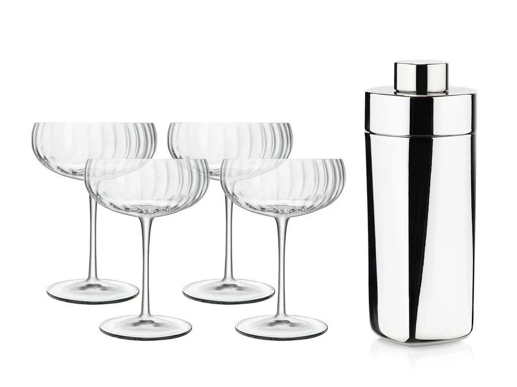 Hovedproduktbilde for Blank Luigi Bormioli Espresso Martini Gavesett