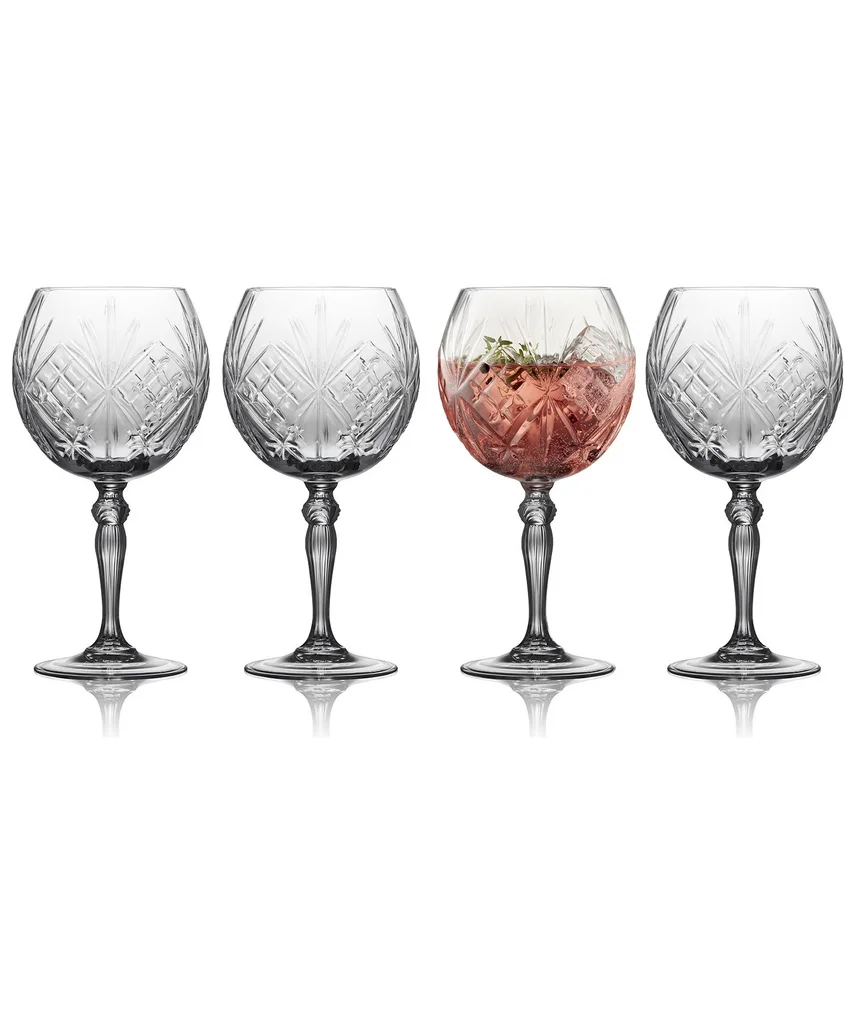 Hovedproduktbilde for Klar Lyngby Glas Melodia 65 cl  Krystallg 4 stk Drinkglass