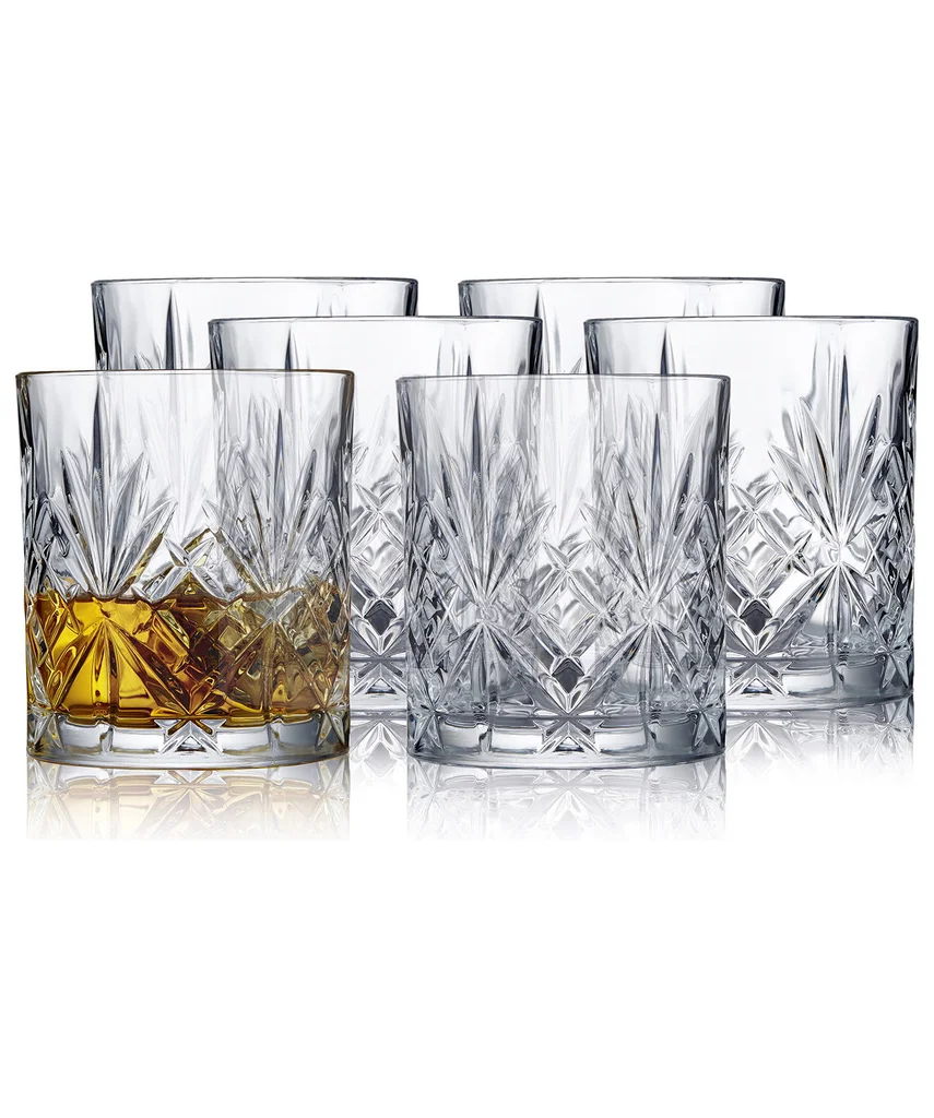 Hovedproduktbilde for Clear Lyngby Glas Melodia 31 cl Krystall 6 stk Whiskyglass