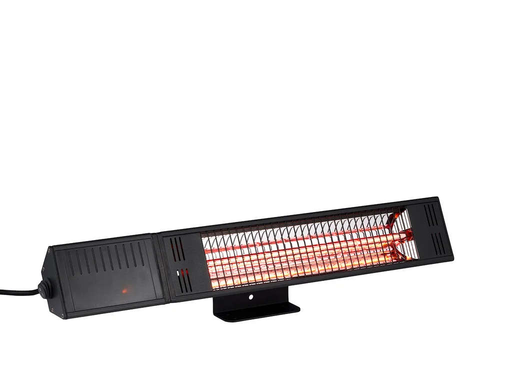 Hovedproduktbilde for Svart Nordic Sense 1500 Watt Terrassevarmer for Vegg