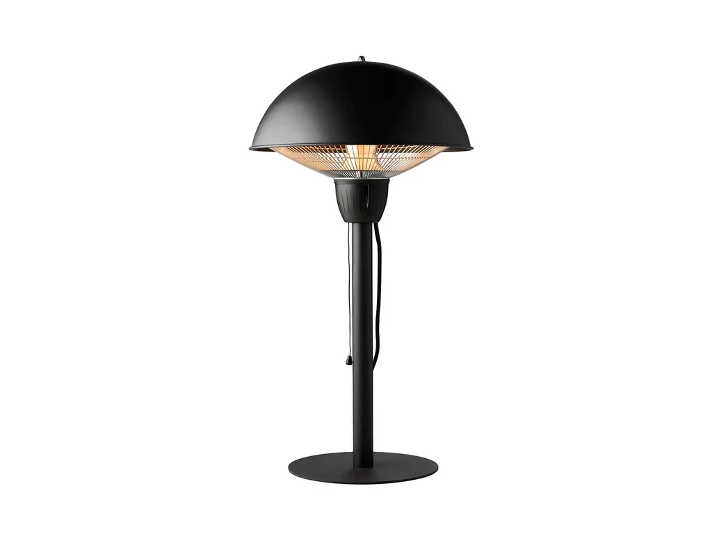 Hovedproduktbilde for Svart Nordic Sense 1500 W Terrassevarmer for Bord