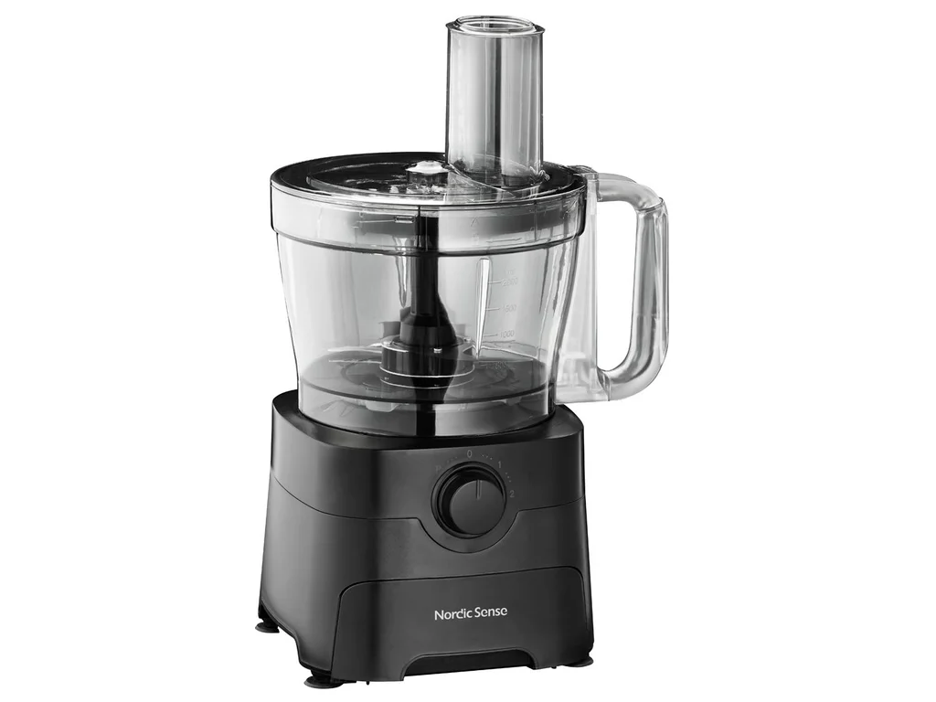 Hovedproduktbilde for Svart Nordic Sense 1000 W Foodprocessor