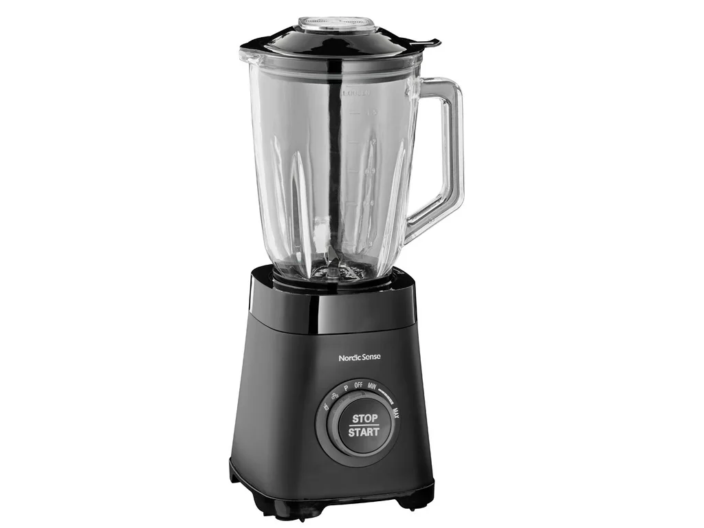 Hovedproduktbilde for Svart Nordic Sense 1000 W 1,5 L Blender