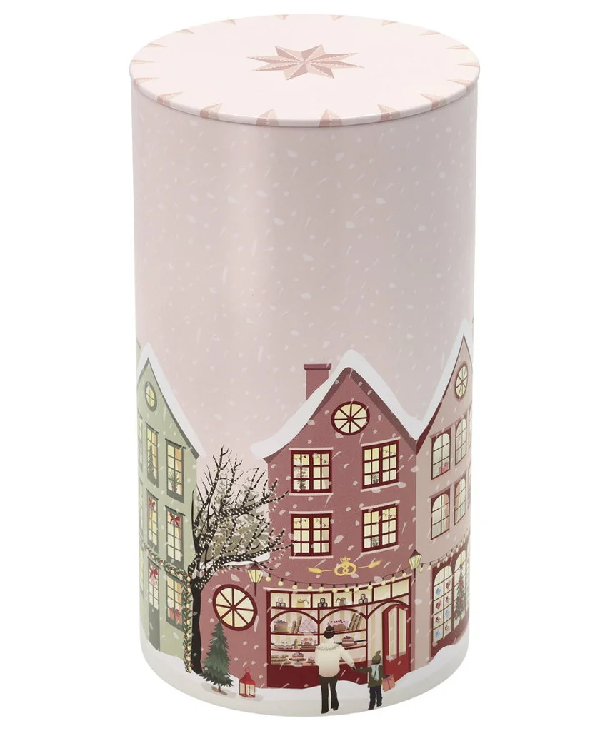 Hovedproduktbilde for Crystal Rose Pillivuyt Vinter Crystal Rose Metall Kakeboks