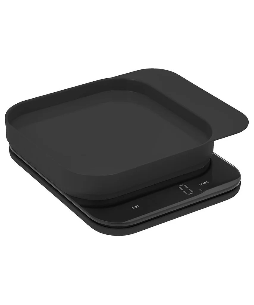 Hovedproduktbilde for Svart Rosti Mensura LED-display Kjøkkenvekt