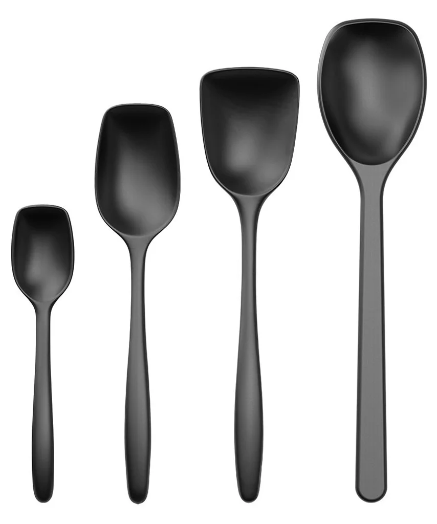 Hovedproduktbilde for Carbon black Rosti NEW Classic 4 stk Gryteskjesett