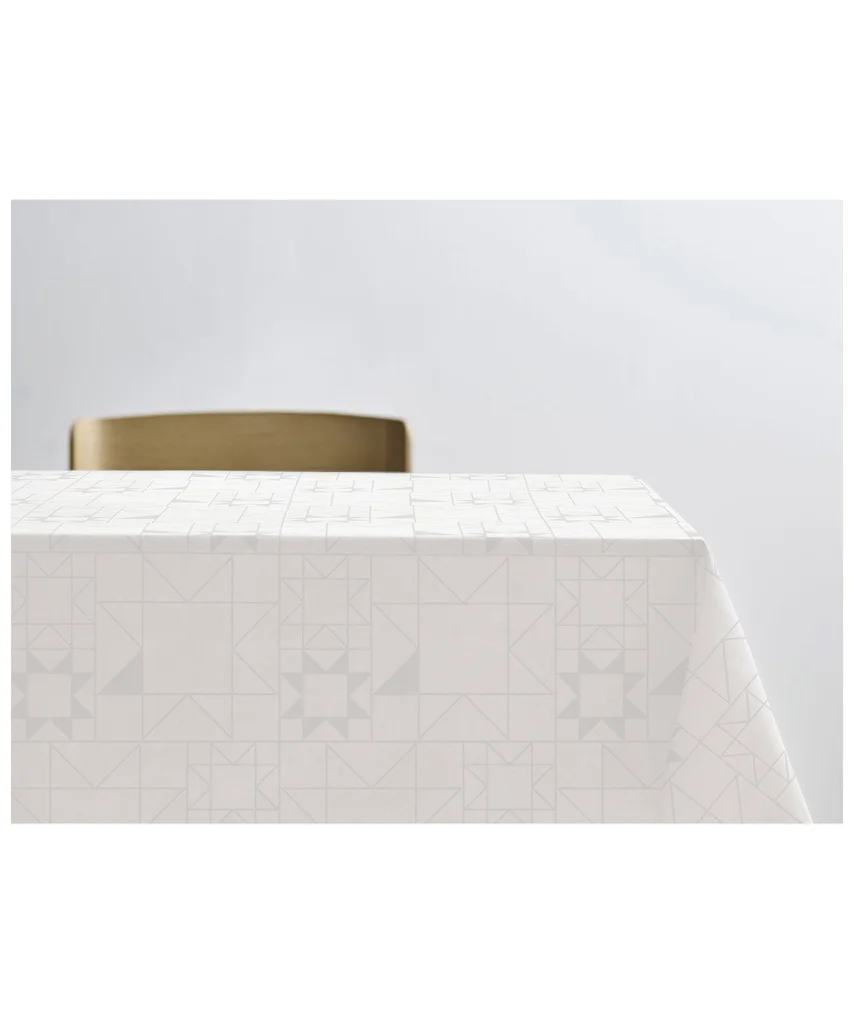Hovedproduktbilde for Opptisk hvit Södahl Södahl Star Bomull 150 x 320 cm Duk