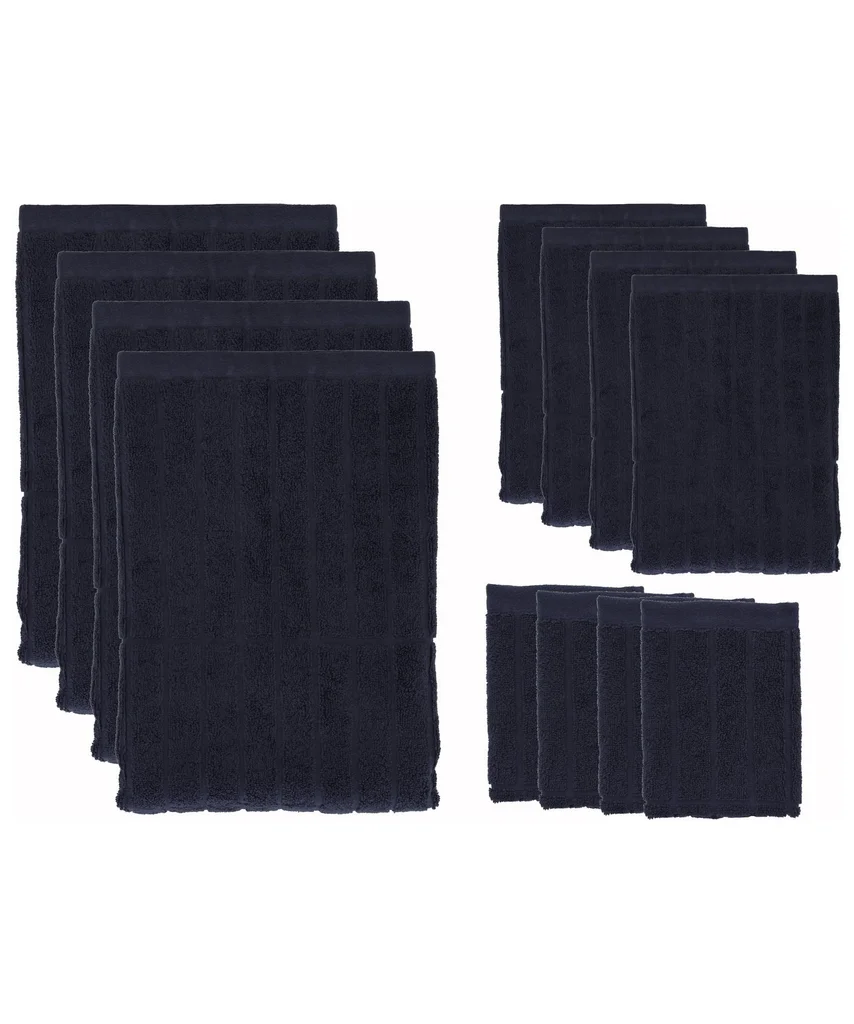 Hovedproduktbilde for Navy blue Södahl Suite One Essence 10 deler Håndklesett Navy