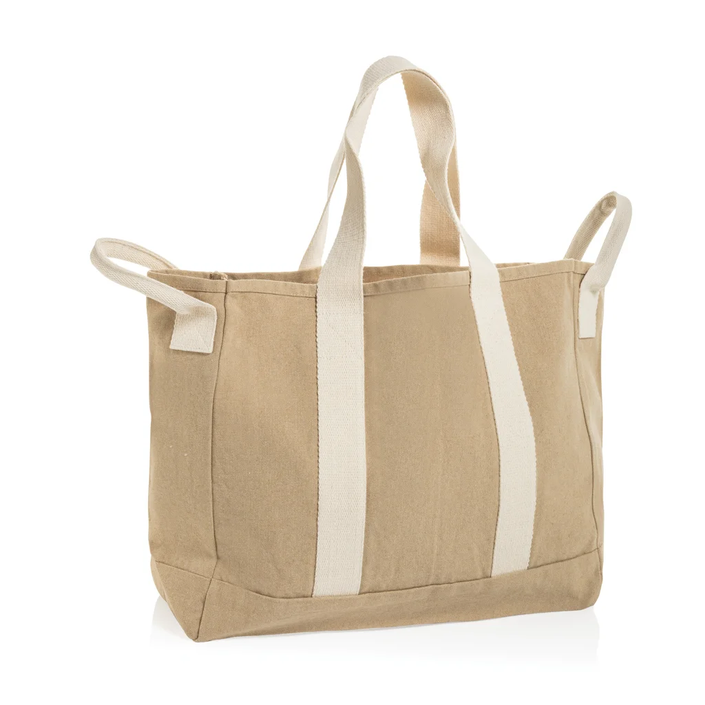 Hovedproduktbilde for Beige XD Xclusive Beau AWARE Resirkulert Canvas Strandveske