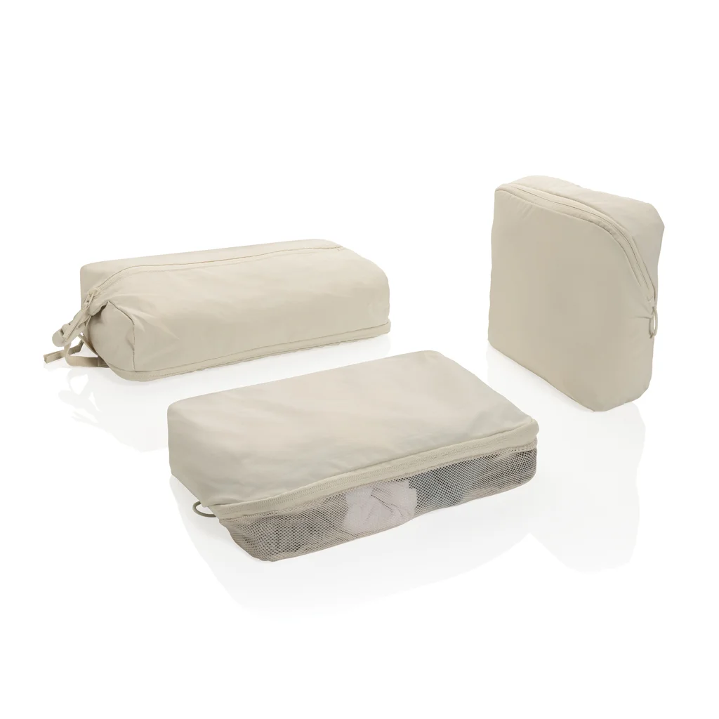 Hovedproduktbilde for Beige XD Xclusive Kento Urban RCS Resirkulert Nylon Pakkekuber