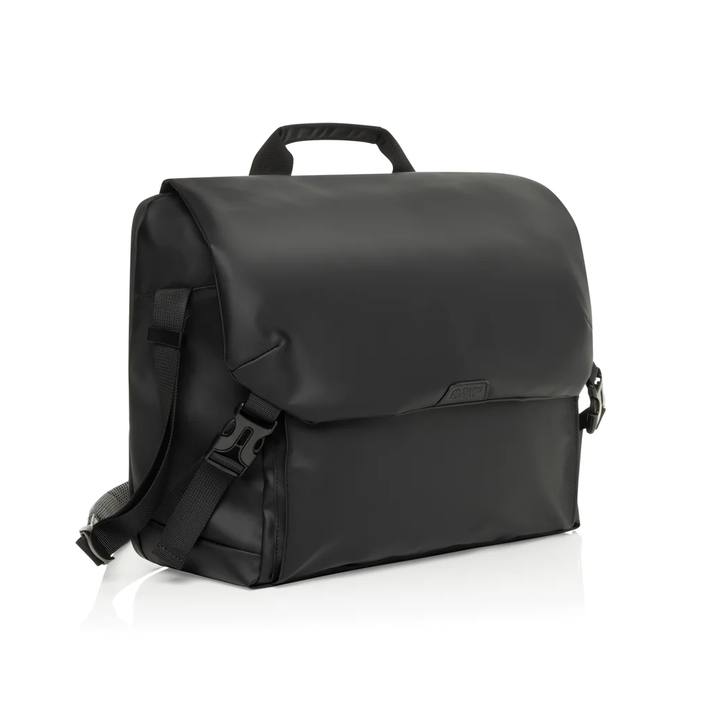 Hovedproduktbilde for Svart Swiss Peak Oslo RCS Messenger PC-veske