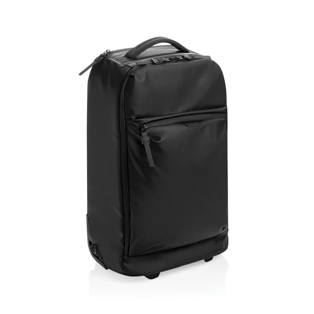 Hovedproduktbilde for Svart Swiss Peak Oslo RCS Duffel-Ryggsekk med Hjul