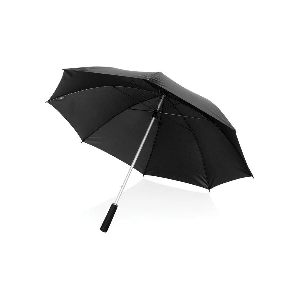 Hovedproduktbilde for Svart Swiss Peak Aware Ultralett 25" Paraply